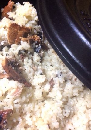缶詰めで作る！サバとサンマの炊き込みご飯-レシピのメイン写真