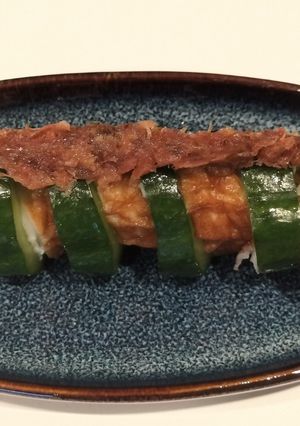 梅肉美味しい★ちくわキュウリ-レシピのメイン写真