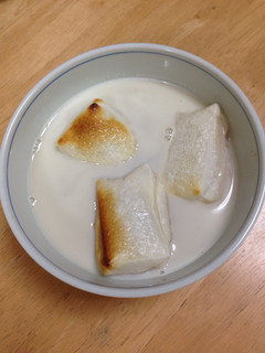 レンジで簡単!豆乳ぜんざい-レシピのメイン写真