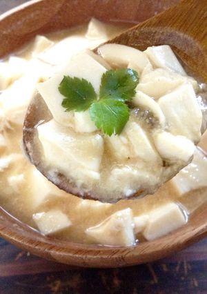 豆乳を買わない！豆乳風味みそしる-レシピのメイン写真