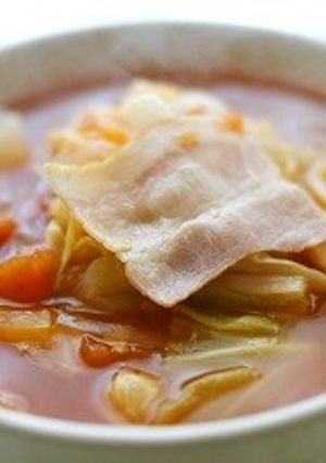 缶詰を活用! トマトのスープ-レシピのメイン写真