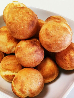 袋で簡単、たこ焼き器でポンデケージョ-レシピのメイン写真