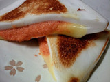 チーズ明太はさみはんぺん