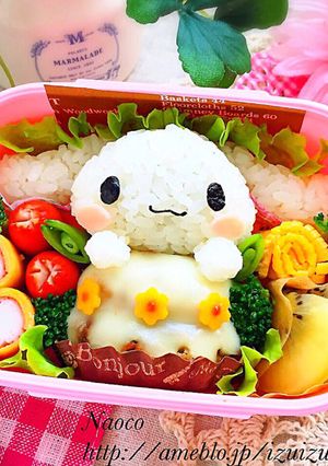 キャラ弁♡カップケーキにシナモロール♬-レシピのメイン写真