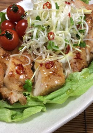 鳥むね肉の甘酢あんかけ-レシピのメイン写真