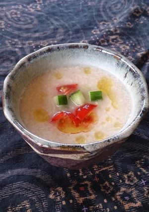 簡単☆さっぱり冷たいとろろスープ-レシピのメイン写真