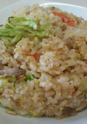 ピリ辛！豚バラチャーハン-レシピのメイン写真