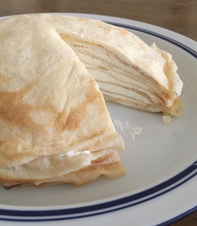 生地が美味しい♪Hmミルクレープ by ERUFU 【クックパッド】 簡単