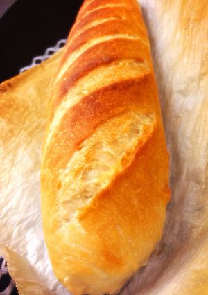 ボールで簡単♪こねない♡フランスパン-レシピのメイン写真