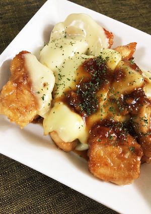 鶏むね肉柔らか照り焼きチキン！チーズのせ-レシピのメイン写真