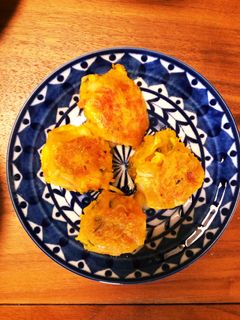 かぼちゃの煮物 リメイクでお焼き風?-レシピのメイン写真