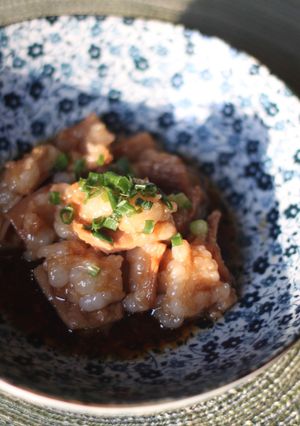 ビールのおつまみに☆牛ホルモンのお酢煮-レシピのメイン写真