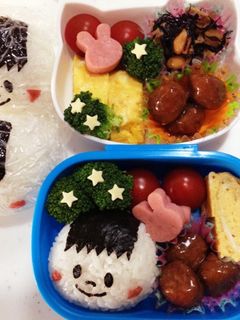 2015 春の親子遠足 お弁当-レシピのメイン写真
