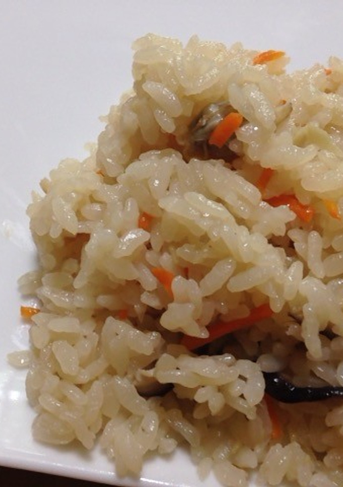 あさりと生姜の炊き込みご飯-レシピのメイン写真