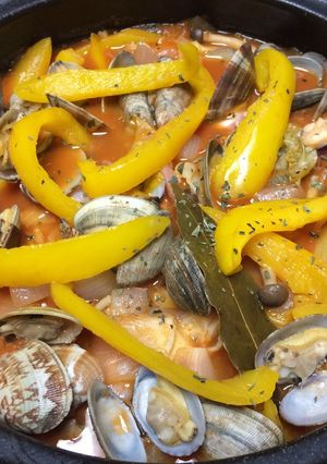 〆はパスタで決まり！イタリアントマト鍋-レシピのメイン写真