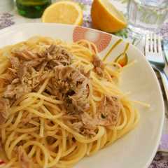 レモンとツナの簡単さっぱりパスタ-レシピのメイン写真