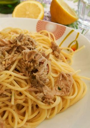 レモンとツナの簡単さっぱりパスタ-レシピのメイン写真