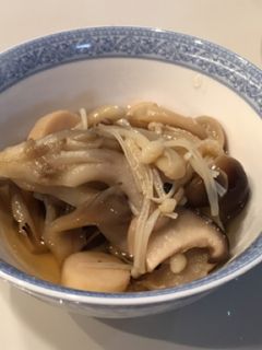 レンジで作る 簡単きのこの和風マリネ-レシピのメイン写真