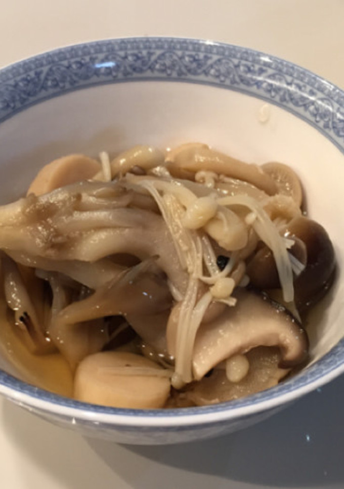 レンジで作る 簡単きのこの和風マリネ-レシピのメイン写真