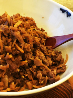 高野豆腐でカサ増し 牛肉のしぐれ煮-レシピのメイン写真