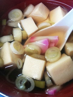 高野豆腐のお吸い物-レシピのメイン写真
