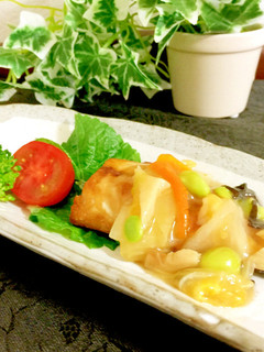 簡単 野菜たっぷり鯖のあんかけ-レシピのメイン写真