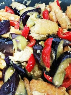 厚揚げとなすのみそ炒め-レシピのメイン写真