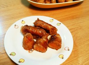 豚ももしゃぶしゃぶ肉の肉巻き-レシピのメイン写真