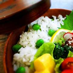 รูปของ ぷっくり鮮やか豆ご飯