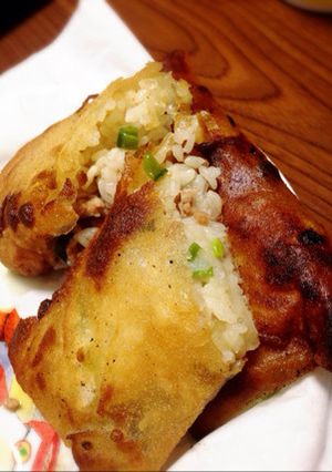 春の具で混ぜご飯の春巻き-レシピのメイン写真