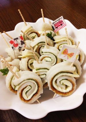 簡単！ちくわロール-レシピのメイン写真