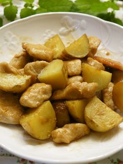 旬鮮!新じゃがと鶏胸肉のとろっと照り煮♡-レシピのメイン写真