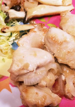 鶏胸肉の塩だれ炒め-レシピのメイン写真