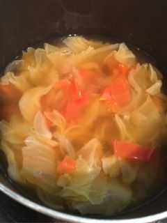 トマトとキャベツのスープ♡画有り-レシピのメイン写真