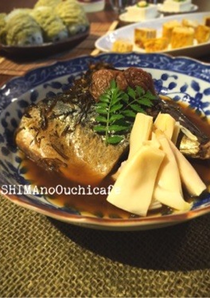お家で小料理屋さん風♪サバの梅ぼし昆布煮-レシピのメイン写真