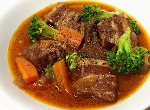 ☼圧力鍋で時短♪固まり肉の赤ワイン煮込み-レシピのメイン写真