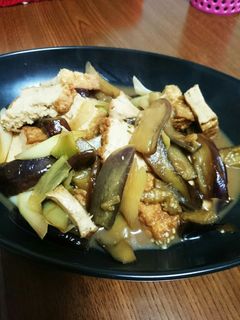 茄子と厚揚げの炒め煮☆-レシピのメイン写真