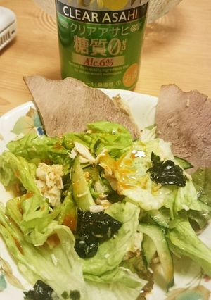 韓国風のレタスサラダ-レシピのメイン写真