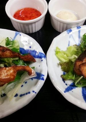 春イナダの唐揚げ!-レシピのメイン写真