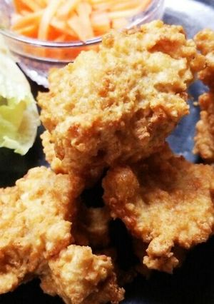 本物そっくり!!お豆腐入り鶏の唐揚げ♪-レシピのメイン写真