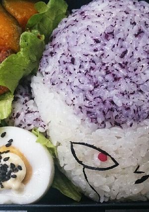 キャラ弁フリーザ様-レシピのメイン写真