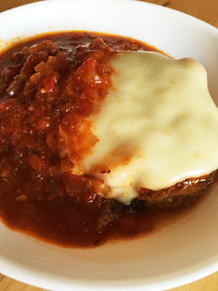 チーズ トマトハンバーグ ♪-レシピのメイン写真