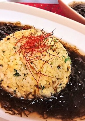 ヘルシー【もずくあんかけチャーハン】-レシピのメイン写真