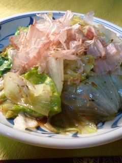 ザク切りレタスとじゃこふりかけの炒め物-レシピのメイン写真