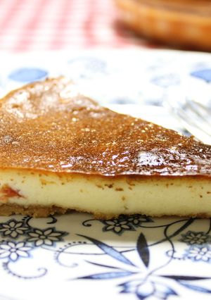 そるとまと®でベークドチーズケーキ-レシピのメイン写真