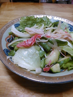 かにかま野菜サラダわさび風味-レシピのメイン写真