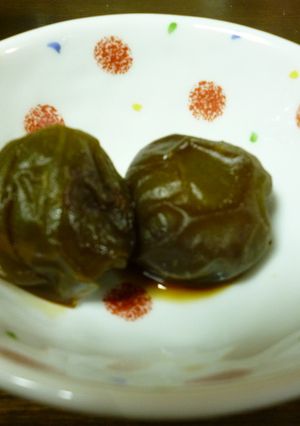こっくり！梅酒の実　黒糖甘露煮♪-レシピのメイン写真