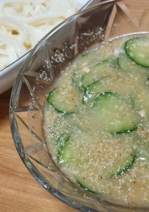 簡単！冷汁うどん 埼玉の味-レシピのメイン写真
