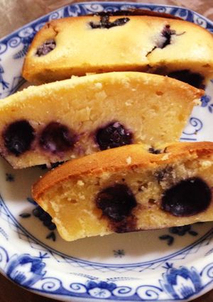 簡単ヨーグルトブルーベリーパウンドケーキ-レシピのメイン写真