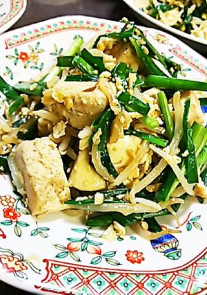 高野豆腐チャンプルー-レシピのメイン写真